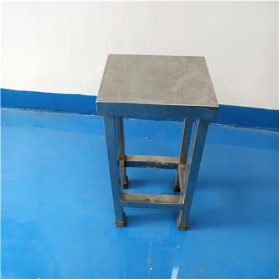 厂家直销不锈钢四脚方凳子 实验室工作凳 餐厅防静电凳子