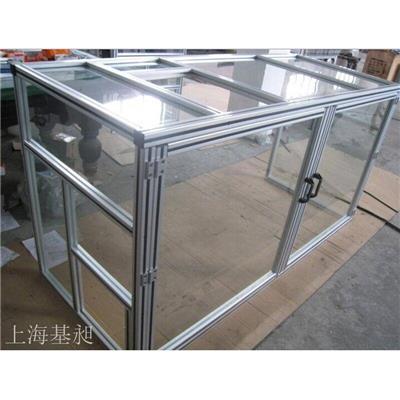 铝型材框架组装 铝型材架子安装 铝型材加工组装 铝型材下料加工材质铝镁合金