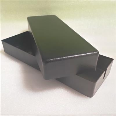 包装盒 吸塑托盒 塑料小方盒 ABS吸塑加工黑色盒子 塑胶方盒定做