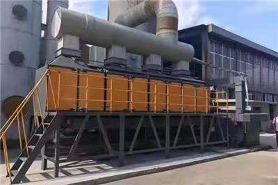工业催化燃烧设备催化燃烧净化装置2万风量废气净化器