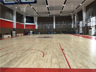 儋州篮球场木地板厂家 安徽实阳体育