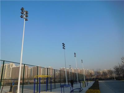 江河照明给河北一大学室外体育场提供的LED球场灯