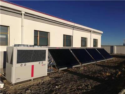 新型空气太阳能 空气源热泵采暖系统 厂家太阳能取暖采暖供热系统