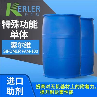 索尔维SIPOMER PAM-100 涂料,胶粘剂,乳液聚合 广东一级代理