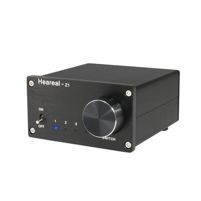 音頻信號切換器4進1出或1進4出轉換器hifi線路選擇器無沖擊全無損