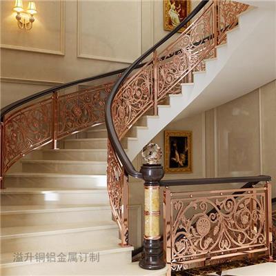 蚌埠铜铝雕刻楼梯屏风壁画 洛阳紫铜屏风