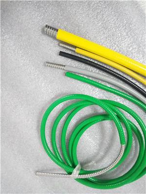 德阳环保双扣光纤铠甲护管价格 高能光纤铠装金属护线管 过硬的施工设备