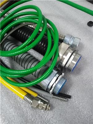 国标双扣光纤铠甲护管定制 铠装电缆保护管