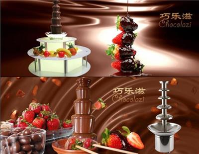 上海地区圣诞节瀑布机出租庆典巧克力喷泉机租赁多色喷泉原料