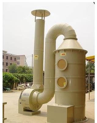 废气处理喷淋塔 不锈钢环保设备喷废气处理设备