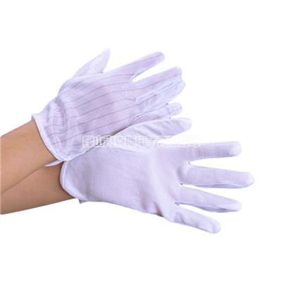无尘室涤纶织物防静电工作手套