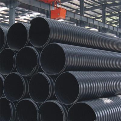 厂家直销HDPE钢带增强缠绕管