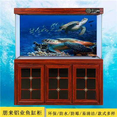 山东全铝鱼缸柜 可定制迷你鱼缸 生态鱼缸铝型材批发厂家