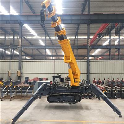 8吨小型遥控履带式起重机 山东机械厂直销蜘蛛吊 微型起重机
