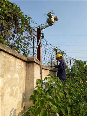 石家庄安装电子围栏周界报警系统施工队 六线制单防区电子围栏 欢迎咨询考察