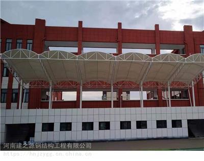 河南惠济钢结构加油站幕墙设计施工、钢结构幕墙工程单位