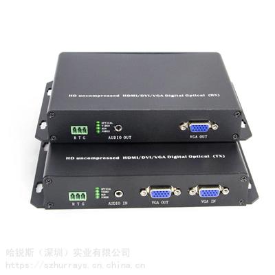 SDI HDMI VGA DVI+KVM视频光端机