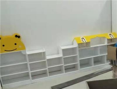 厂家定制成都幼儿园组合玩具柜 成都儿童实木组合玩具柜