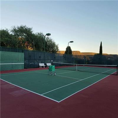 网球场 丙烯酸 硅pu 篮球场网球场围网 网球场围网造价