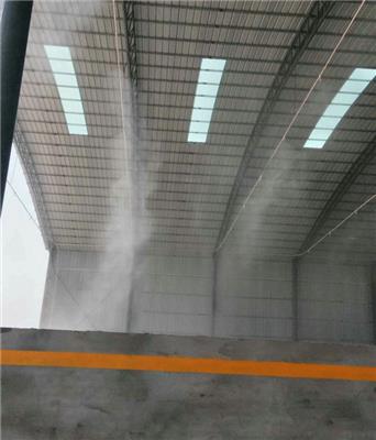 驻马店料棚降尘喷雾系统实施方案