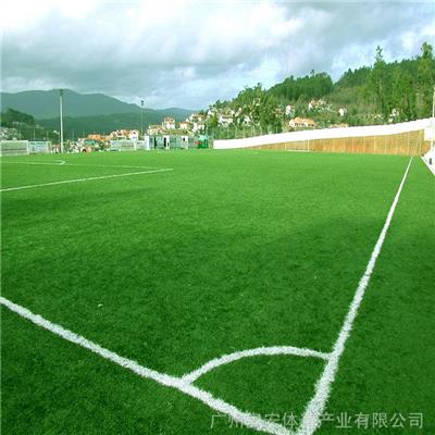 云南人造草足球场 足球场地人造草丝种类