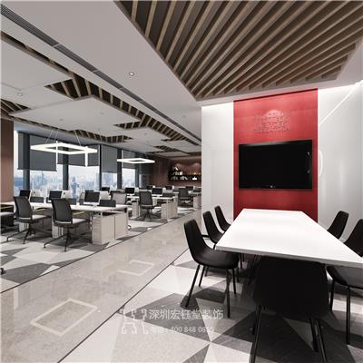 郑州400平现代简约风办公室装修设计方案