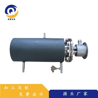 厂家直供熔喷布空气电加热器 非标定制防爆立式管道加热器