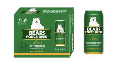 熊啤熊力啤酒