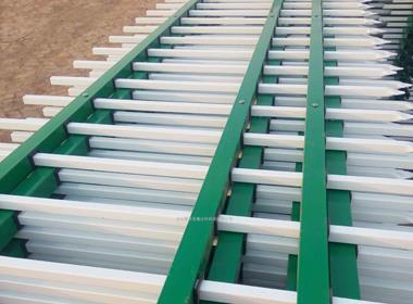 武汉隆佳锌钢护栏厂家定制 1.5米高小区围墙护栏 全国发货