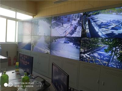 北京六里桥物业监控设备升级改造 监控拼接墙安装维护