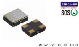 厂家直销贴片有源晶振SMD-2520 1.000 Mhz to 64 MHz