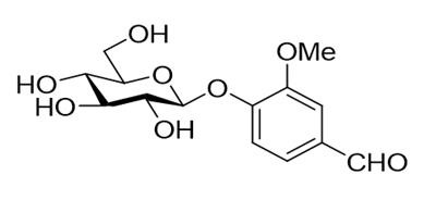 CAS:494-08-6，Vanillin4-O-b-D-Glucoside​