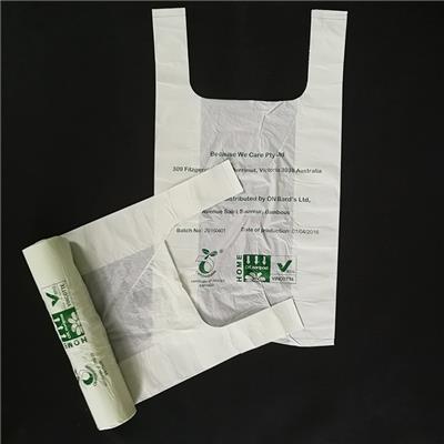 环保胶袋厂家订制全降解背心袋 超市购物袋 水果袋