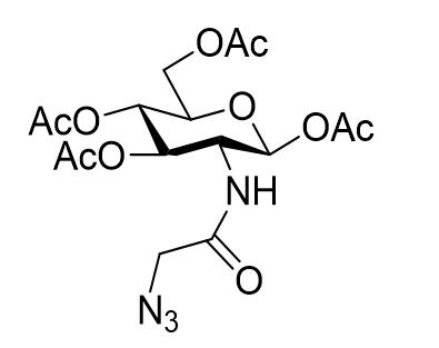 含叠氮氨基β-D-吡喃葡萄糖,CAS:857677-98-6