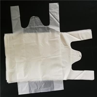东莞胶袋厂订做全生物降解白色背心袋水果袋购物袋手提袋环保胶袋