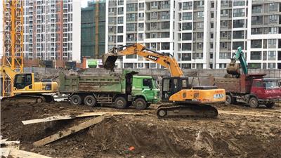 上海松江区挖掘机出租-钢板出租
