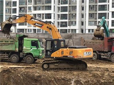 上海挖掘机出租-铺路钢板出租