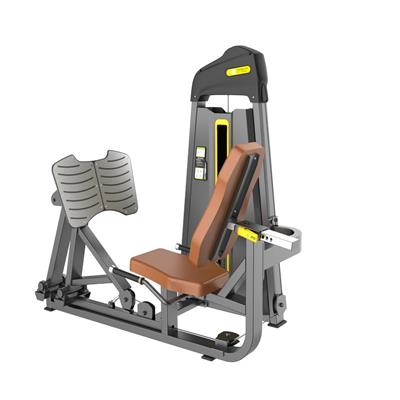 坐式蹬腿训练器 -商用健身器材-插片式器材-健身房器材