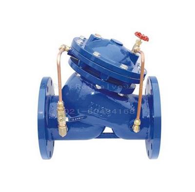 球墨铸铁材质JD745X多功能水泵控制阀DN600 隔膜式水泵控制止回阀