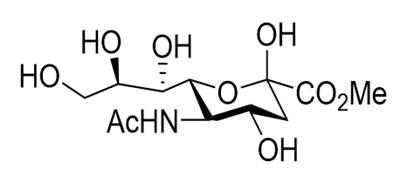 糖类碳水化合物N-乙酰神经氨酸，CAS:22900-11-4