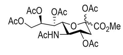 2,4,7,8,9-五-O-乙酰基-N-乙酰神经氨酸,CAS:73208-82-9