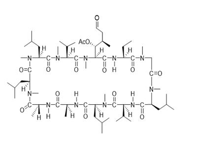 6-3R,4R-3-乙酰氧基-N,4-二-6-氧代-L-正亮氨酸]环孢菌素A，121584-52-9