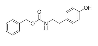 N-2-4-羟基基乙基-氨酯，Benzyl N-2-4-Hydroxyphenyl-ethyl]-carbamate ，29655-46-7