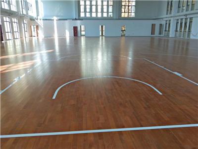 梅州实木体育地板费用 实木篮球地板 生产安装一站式服务