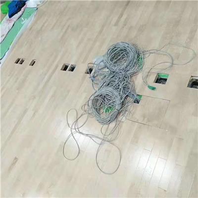 九江实木体育地板定制 实木羽毛球地板 包工包料包验收