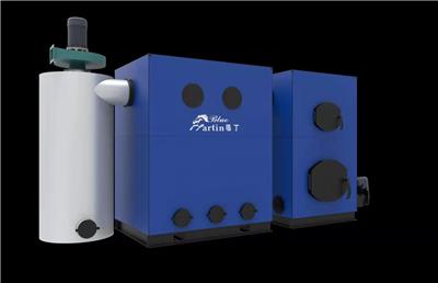 蓝色马丁生物质热水炉CWHS-0.7节能环保