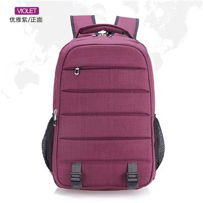休闲电脑包简约双肩包学生书包时尚旅行背包