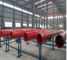 西藏 重庆 四川涂覆钢管 环氧树脂复合管 红色消防管厂家 川阔管业