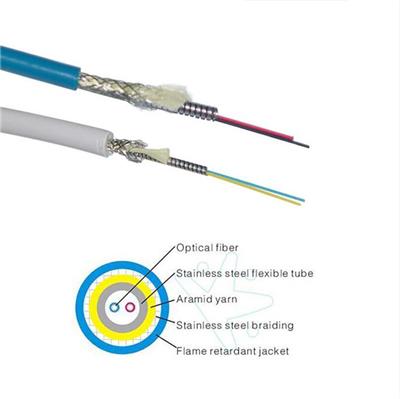 广东厂家供应硅胶耐高温感测光缆 高温光缆 感温光缆 价格优惠