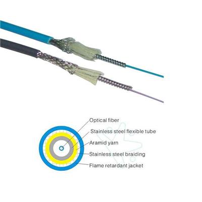 东莞凯鸿供应分布式测温系统用感测光缆 感温光缆 铁弗龙传感光缆